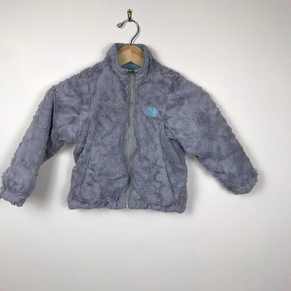 North Face girls xxs 5 reversible jacket